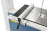 Regulowany aluminiowy  ogranicznik z mechanizmem szybkozaciskowym, odczyt  podziałki mm przez lupę - 1397 - zdjęcie 3
