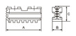 Szczęki podstawowe - komplet DMJ-DK11-315 BERNARDO - 3607 - zdjęcie 2