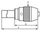 Uchwyt wiertarski szybkomocujący z trzpieniem  MK 3  1 - 16 mm  BERNARDO - 7586 - zdjęcie 3