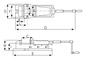Imadło hydrauliczne maszynowe odchylane VH 125 BERNARDO - 4393 - zdjęcie 2