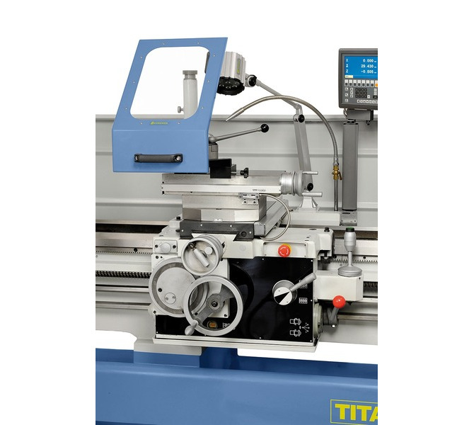 Tokarka Titan 800 x 2000 VARIO z cyfrowym wyświetlaczem 3 osi i systemem MULTIFIX * BERNARDO - 409 - zdjęcie 8