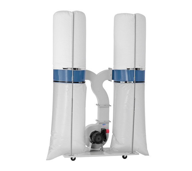 Odciąg do trocin dwu workowy DC 500 E - 230 V BERNARDO - 1491 - zdjęcie 3