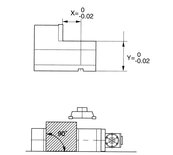Mechaniczne imadło maszynowe śrubowe CHV 100 V BERNARDO - 4412 - zdjęcie 2