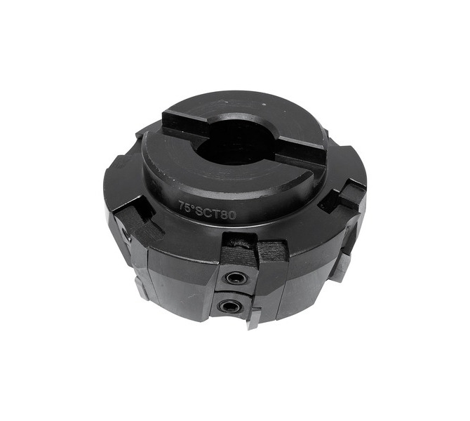 Frez czołowy 75° - rozmiar 80 mm / B 27 mm BERNARDO - 4761 - zdjęcie 2