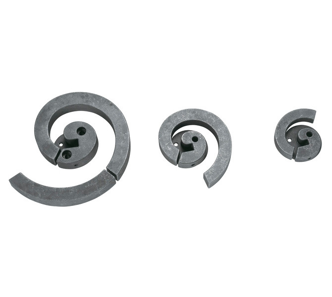 3 szt. spiralnych elementów gnących wchodzących w zakres dostawy - 5691 - zdjęcie 5