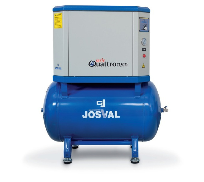 Kompresor tłokowy wyciszany - 4UATTRO 3 (400V) (3KM, 10BAR) JOSVAL - 5869 - zdjęcie 6