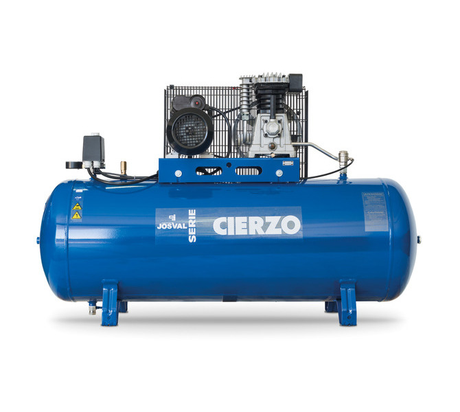 Kompresor pasowy - tłokowy CIERZO - C-2/50M-BV- (230V) (50L, 2KM, 10BAR) JOSVAL - 1800 - zdjęcie 2
