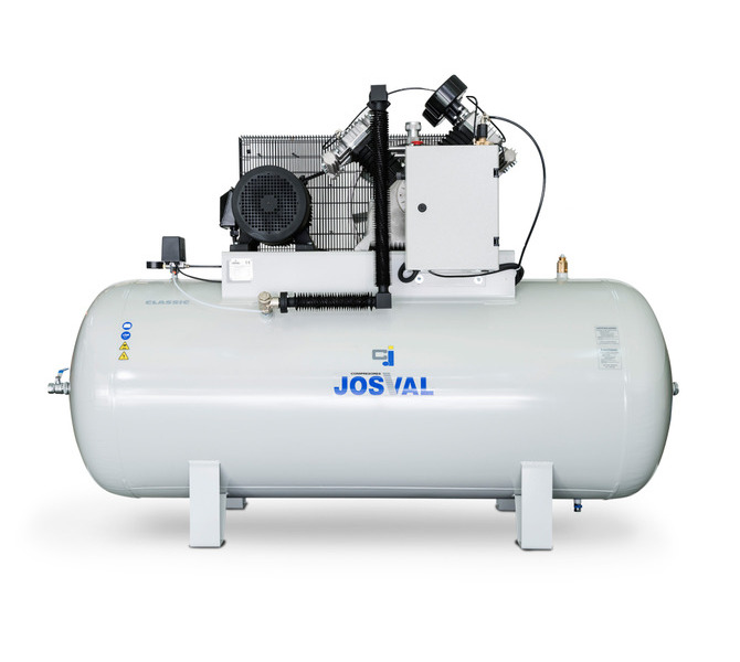 Kompresor pasowy - tłokowy CLASSIC - MC-MLC-25/A (230V) (25L, 1.5KW, 10BAR) (zawór automatyczny) JOSVAL - 1646 - zdjęcie 2