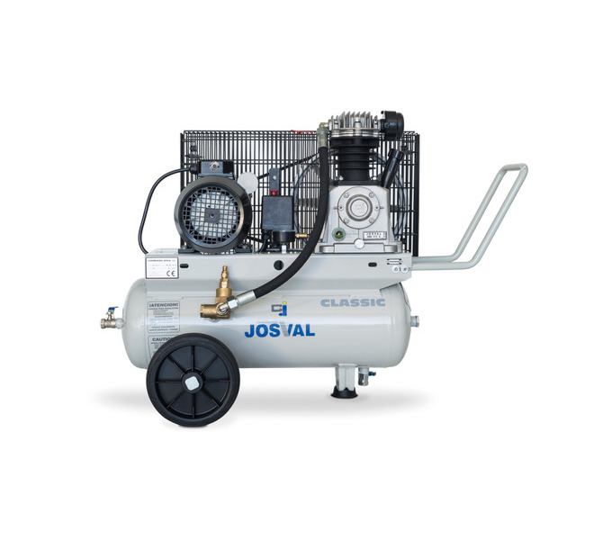 Kompresor pasowy - tłokowy CLASSIC - MC-MLC-25/A (230V) (25L, 1.5KW, 10BAR) (zawór automatyczny) JOSVAL - 1646 - zdjęcie 4