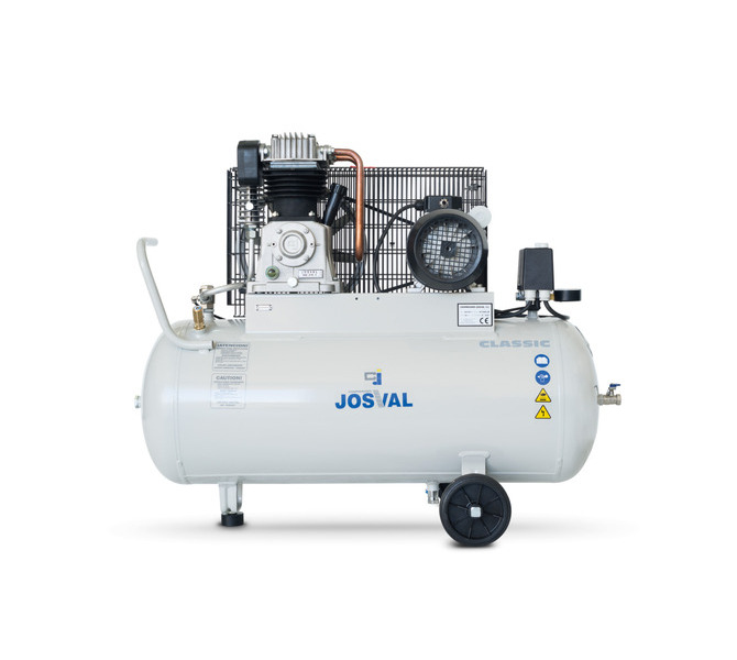 Kompresor pasowy - tłokowy CLASSIC - MC-MLC-25/A (230V) (25L, 1.5KW, 10BAR) (zawór automatyczny) JOSVAL - 1646 - zdjęcie 11