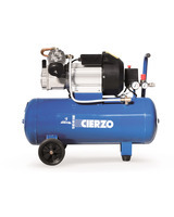 Kompresor tłokowy CIERZO - NKV 50 - (2 cylindry w układzie V) (50L, 3KM, 8BAR, 230V) JOSVAL